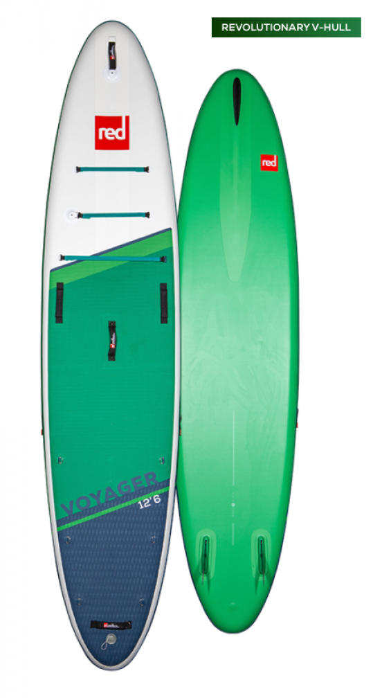 Red Paddle Co Voyager 12.6 x 32 +plecak+pompka+zestaw na telefon+fin 2022